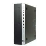 HP Prodesk 800 G3 Core i5 6th Gen 16GB Ram 512GB SSD business desktop computer front view