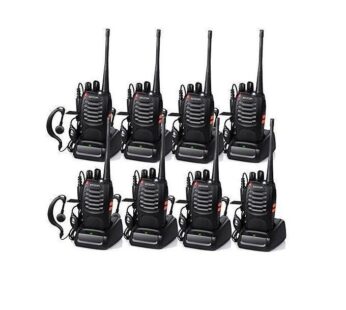 Baofeng 8Pcs Pack-Intelligent BF-888S Walkie Talkie Two Way Handheld Radio call