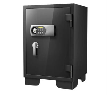 Fireproof Biometric Steel Safe Box  2 Keys