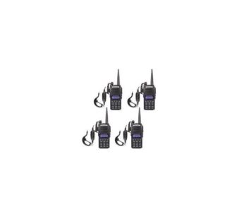 Baofeng UV-82 Free to Air  Walkie Talkie Radio Calls – 4 Pieces