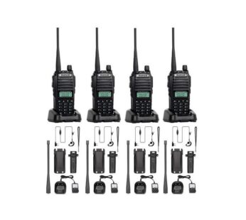 Baofeng UV-82 Two Way Radio Walkie Talkie -4 Piece