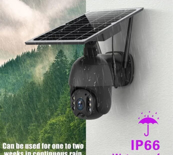 4G Solar Outdoor Ubox Camera PTZ Dome Motion Detection